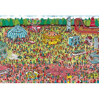 【メーカー取寄】M81-726 　Where's Wally? 休日の遊園地