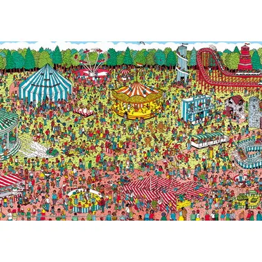 【メーカー取寄】M81-726 　Where's Wally? 休日の遊園地