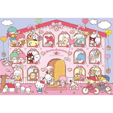 【メーカー取寄】83-120 サンリオキャラクターズ スイーツ ハウス