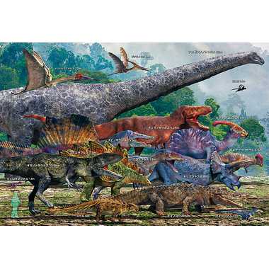 【メーカー取寄】300-019 恐竜大きさ比較