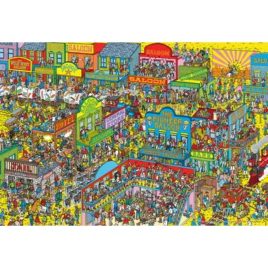 【メーカー取寄】1000M-010 Where's Wally? 荒くれ西部は大騒ぎ