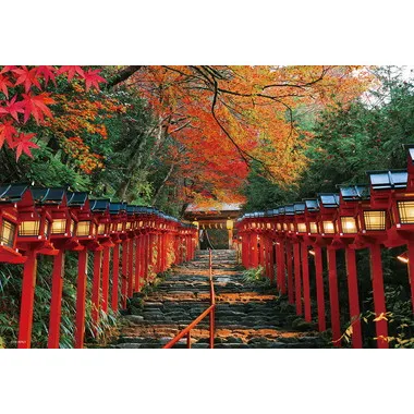 【メーカー取寄】300-037 貴船神社もみじ灯篭