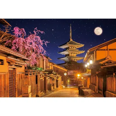 |メーカー品切れ中|【メーカー取寄】1000-056 月夜の八坂の塔