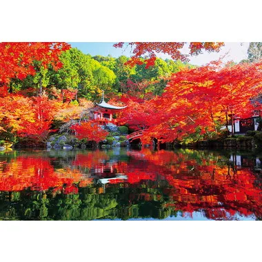 |メーカー品切れ中|【メーカー取寄】1000-066 秋に色づく醍醐寺
