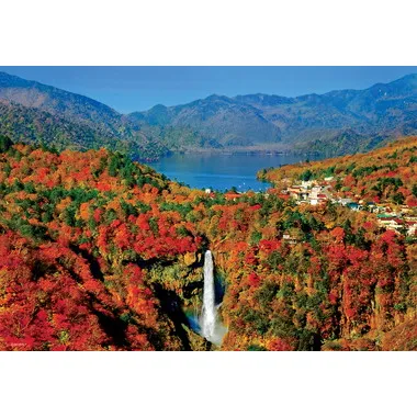 【メーカー取寄】300-106 煌めく紅葉と華厳の滝