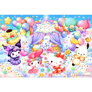 【メーカー取寄】1000-077 サンリオキャラクターズ エンジェルパーティー