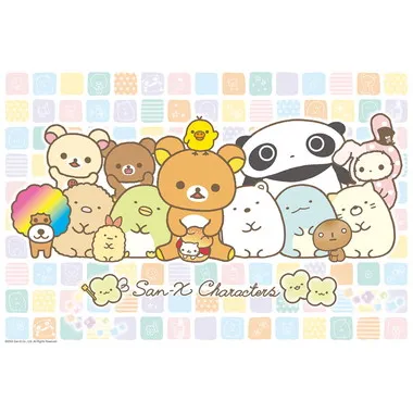 【メーカー取寄】300-123 サンエックスキャラクターズ 【レインボー】