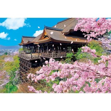 【メーカー取寄】1000-081 桜咲く清水寺