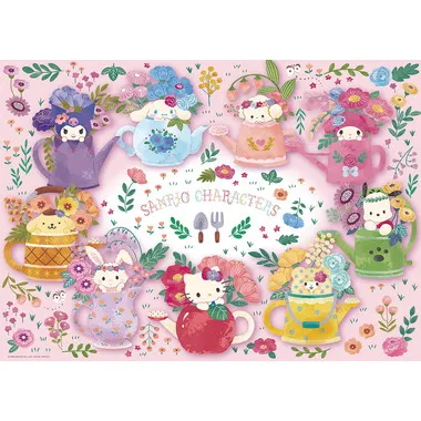 【メーカー取寄】600-032 サンリオキャラクターズ フラワーティーポット