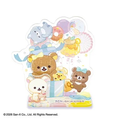 SP-049 リラックマ　アクスタポップ　にこにこHappy for you