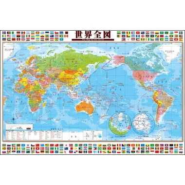 【メーカー取寄】1000-152 世界全図