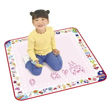 スイスイおえかき 遊んで学べる知育たっぷりシート　　～おえかき・ことば・ひらがな・すうじ～　あか