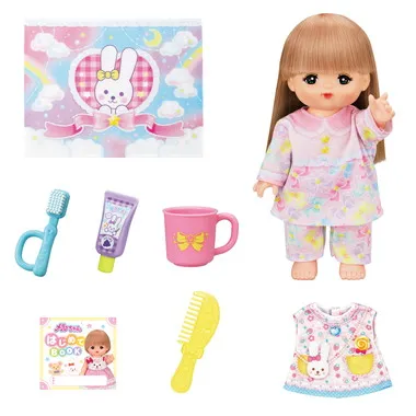 メーカー取寄】ロングヘアメルちゃん おやすみじゅんびセット | 玩具