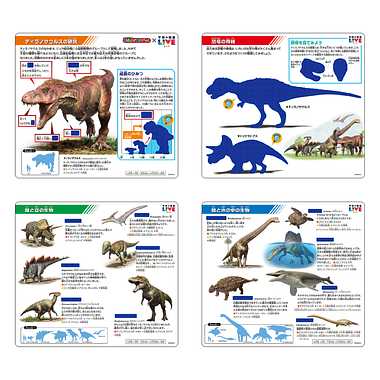 こたえがでてくる！おふろでスタディ！学研の図鑑LIVE恐竜