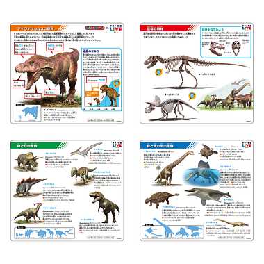 こたえがでてくる！おふろでスタディ！学研の図鑑LIVE恐竜