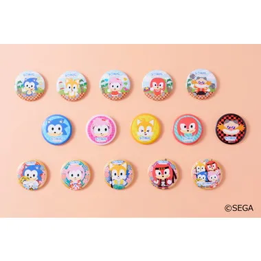 SONIC＆FRIENDS オリジナル缶バッチ