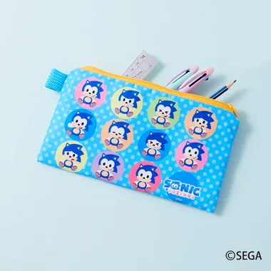 SONIC＆FRIENDS スクエアポーチ (ソニック)