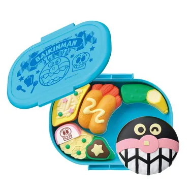 アンパンマン　おべんとうパズル　ばいきんまんのエビフライ弁当