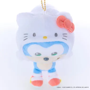 SONIC＆FRIENDS Sanrio characters マスコット　ソニック×ハローキティソニック×ハローキティ