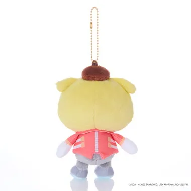 SONIC＆FRIENDS Sanrio characters マスコット　Dr.エッグマン×ポムポムプリンDr.エッグマン×ポムポムプリン