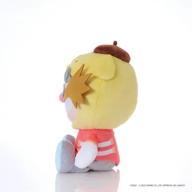 SONIC＆FRIENDS Sanrio characters ぬいぐるみM　Dr.エッグマン×ポムポムプリンDr.エッグマン×ポムポムプリン