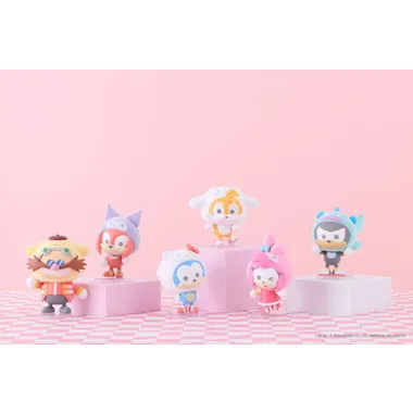 SONIC＆FRIENDS×Sanrio charactersふわふわフィギュア Enjoy