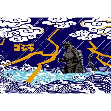 【予約】03-960 Ｊａｐａｎｅｓｅ　ｓｔｙｌｅ　ゴジラ