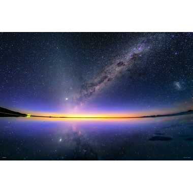【メーカー取寄】10-1419 天空の鏡が映す夜明けの天の川（ウユニ塩湖）
