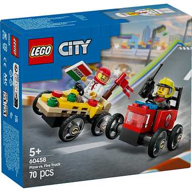 60458 ピザ屋と消防車 レースカーパック