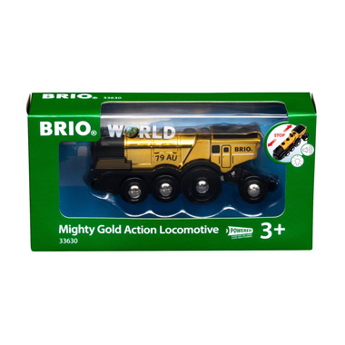 【メーカー取寄】33630 BRIO　　マイティーゴールドアクション機関車
