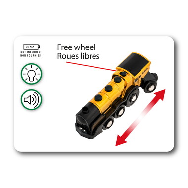 【メーカー取寄】33630 BRIO　　マイティーゴールドアクション機関車