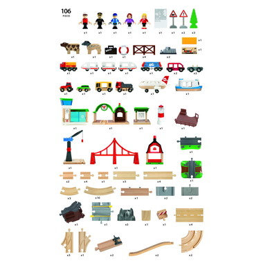 【メーカー取寄】33766 BRIO  ワールドデラックスセット