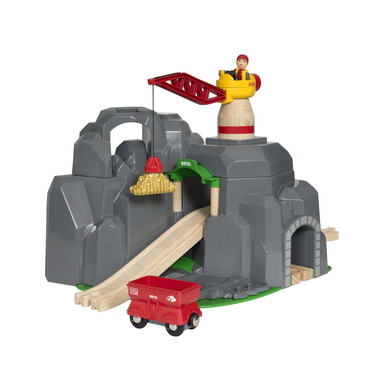 【メーカー取寄】33889 BRIO  クレーン＆マウンテントンネル