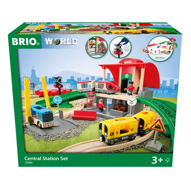 |メーカー品切れ中|【メーカー取寄】33989 BRIO　　セントラルステーションセット