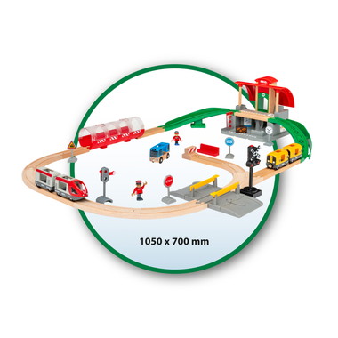 |メーカー品切れ中|【メーカー取寄】33989 BRIO　　セントラルステーションセット