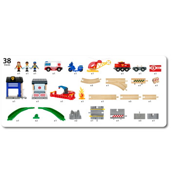 |メーカー品切れ中|【メーカー取寄】36025 レスキューチームセット